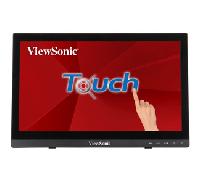 Viewsonic TD1630-3 pantalla para PC 39,6 cm (15.6") 1366 x 768 Pixeles HD LCD Pantalla táctil Multi-usuario Negro