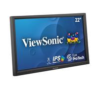 Viewsonic TD2223 pantalla para PC 54,6 cm (21.5") 1920 x 1080 Pixeles Full HD LED Pantalla táctil Multi-usuario Negro