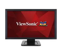 Viewsonic TD2421 - Monitor 24" Full HD MVA multitáctil (1920 x 1080, 200 nits táctil, VGA/DVI/HDMI/USB, Altavoces, Dual-Touch, Multi-Usuario), Color Negro