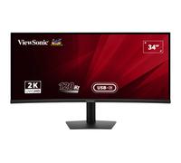 ViewSonic VA3420C-Office Monitor curvo - UWQHD , 120Hz Regulación de altura, potencia de 96 vatios
