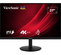 ViewSonic VG2708-4K - Monitor ergonómico de 27" 4K UHD con HDR 10, Doble HDMI y DisplayPort
