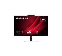 ViewSonic VG2741V-2K Monitor de videoconferencia QHD de 27 pulgadas con USB-C y cámara web certificada para Windows Hello