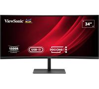 ViewSonic Monitor LED VG3419C-2 86,4 cm (34") UWQHD HDMI/DP/USB-C/LAN Negro
