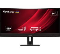 Viewsonic VG3456C pantalla para PC 86,4 cm (34") 3440 x 1440 Pixeles UltraWide Quad HD LED Negro