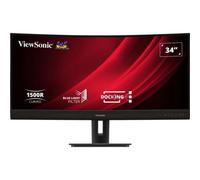 Viewsonic VG3456C pantalla para PC 86,4 cm (34") 3440 x 1440 Pixeles UltraWide Quad HD LED Negro