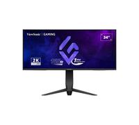 ViewSonic VX3480-2K-PRO Monitor para juegos - WQHD, 165 Hz, 1 ms Ajuste de altura | DisplayPort, 2x HDMI