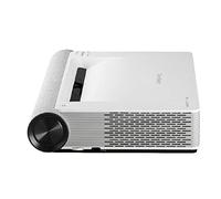 Viewsonic X2000L-4K Proyector Láser de Distancia Ultra Corta, Cine en Casa (4K, 2000 Lúmenes ANSI, 2X HDMI, USB, 2X 10 Vatios + 2X 25 Vatios Cube, Recepción de Internet 5G) - Blanco