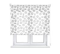 VIEWTEX Estor Enrollable Manzanas Negras