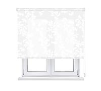 VIEWTEX | Estor Enrollable Traslúcido Estampado Polar Blanco 150 X 190cm | Decorativo | Tamiza la luz | Fabricado en España | Garantia 5 años