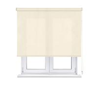 VIEWTEX | Estor Enrollable Traslúcido L2000 Marfil 120 X 250cm | Fabricado en España | Garantia 5 años