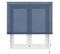 VIEWTEX | Persiana Veneciana Aluminio 25mm Azul 135 X 250cm | Fabricado en España | Garantia 5 años