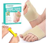 Viexpand 3 Pieza Calcetines Hallux Valgus,Bandas de Entrenamiento para Juanetes,Corrector Para MujeresY Hombres,Corrector De HalluxValgus,calcetines de alineación Hallux del pie (Colorpiel)