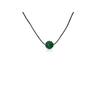 Vifaleno malaquita Collar, Natural, Redondo, 12 mm