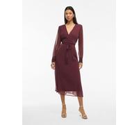 Vifalia De Mangas Largas Vestido Midi 34