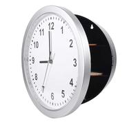 VIFER Compartimiento Secreto Seguro Reloj de pared Desviación Reloj de pared Secreto Oculto Caja de Contenedor Seguro para Guardar Dinero Joyas Objetos de Valor Almacenamiento en Efectivo