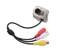 VIFER Mini cámara - 6LED 3,6 mm con Cable CMOS CCTV Cámara de Seguridad Cámara de visión Nocturna Mini cámara de videovigilancia Digital