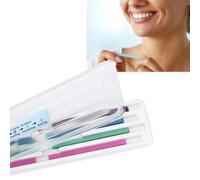 VIFER Tiras Dentales, 60 Piezas/Paquete, Tiras Abrasivas Dentales, Kit de Herramientas de Contorneado con Acabado Brillante y Pulido de Dientes (Tamaño: 4mm x 150mm)