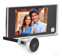 VIFERR Cámara de mirilla electrónica LCD de 3.5 pulgadas, 2 megapíxeles, timbre digital de 120 grados, visor de puerta de baja potencia para seguridad en el hogar