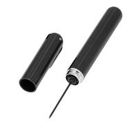 VIFERR Sacacorchos Portátil de Mano con Tubo de Aguja, Sacacorchos de Acero Inoxidable con Forma de Bolígrafo para Uso en Casa, Fiestas y Clubs(Negro)