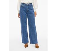 Vifreya De Cintura Alta Jeans Anchos 38