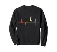 Viga de equilibrio Latido del corazón Gimnasia Sudadera