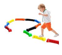 Viga de equilibrio para | Tablero Educativo Apilable Antideslizante | Equipo De Juego Al Aire Libre - Casa Aula Kindergarten Gimnasio Al Aire Libre Ruta