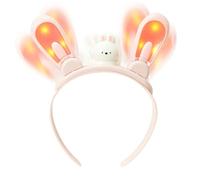 Viga De Luz - Accesorio Con Orejas De Conejo | Accesorio Para El Cabello, Círculo De Pascua | De Pascua Para Cabello Para Niñas Fiestas Decoraciones Regalos De Niñas Belleza