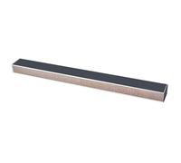 Viga niveladora de trastes de aleación de aluminio de 40,6 cm con papel de lija, herramienta de mantenimiento de guitarra para guitarra, bajo, cuello pulido, viga niveladora