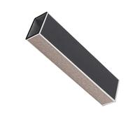 Viga niveladora multifuncional de trastes de guitarra con papel de lija a prueba de óxido, construcción de metal, viga niveladora de cuello para herramienta de pulido de trastes para