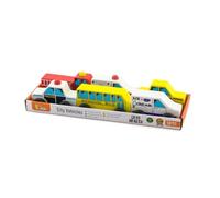 Viga Toys vg50342 cocodrilo de xilófono para empujar, madera, multicolor
