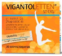 Vigantoletten Vitamina D Sistema Inmune Sabor Naranja 30 Sticks