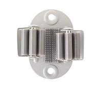 VIGAR 469 Colgador de Escobas y Fregonas Ajustable Antideslizante Individual, ABS, 1 Gancho