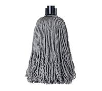 VIGAR, 8x8x29 cm, Microfibra Lavables para Limpiar Suelos, Cabezales Repuesto Reutilizables, Fregona Doméstica, Negro, Gris
