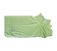 Vigar - Albornoz para Mascota - Colección Pets Club - 70 x 1,5 x 35 cm - Microfibra - Perros de Tamaño Mediano - con Cuello Elástico - Talla M - Verde