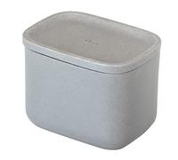 VIGAR - Caja Almacenaje - Colección Zense Concrete - 11,7 x 8,6 x 8,9 cm - Accesorio Organizador Ideal para el Baño o Cocina - Bote Rectangular - Gris