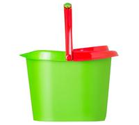 VIGAR Cubo Rectangular, PP, Verde, Ladybug