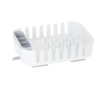 VIGAR - Escurreplatos - 28,5 x 29 x 10,5 cm - Colección Rengo - Utensilio de Cocina Escurridor de Vajilla y Cubiertos - Sistema de Desagüe - En Blanco