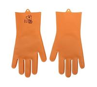 Vigar - Guantes Quitapelo de Mascotas - Colección Pets Club - 16 x 1,5 x 31,5 cm - Ideal para Perros, Gatos y Conejos con Pelo Largo o Corto - Naranja