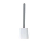 Vigar - Juego de Limpieza para Inodoro - Goma Higiénica con Soporte - 11,4 x 8,8 x 41,6 cm - Colección Eco - Diseño Minimalista Duradero - Color Blanco