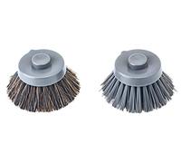 VIGAR Pack de 2 Recambios Naylon y Fibras de Pelo de Caballo, Gris, Medio