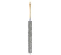 Vigar Plumero Atrapapolvo para Radiador de Calefacción, Plumero Limpia Radiadores Flexible con Cerdas de Fibra Resistente, Limpiador Radiadores y Zonas Difíciles, Colección Zeroline 77 cm - Gris