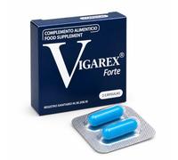 Vigarex Forte - Complemento Alimenticio con Eleuterococo, Maca, Tribulus, L-Arginina, Ginseng Coreano, Avena y Cayena - 2 Cápsulas