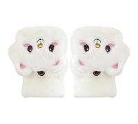 Vigcebit Guantes y Mitones para Mujer - Mitones con Solapa - Mitones Convertibles de Felpa Cálidos y Suave, Guantes con Solapa Convertibles en Bantoon para Invierno