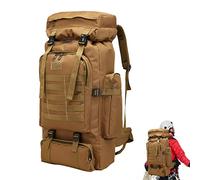 Vigcebit Mochila Ruck | Bolsa de evacuación impermeable muy resistente 80L de gran capacidad, Mochilas de asalto para hombres, senderismo, caza, viajes al aire libre escalada en ontaña