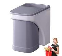 Vigcebit Portacepillos de dientes de pared, portacepillos de dientes para baño de pared, organizador de accesorios de baño de pared sin taladro, adhesivo portavasos magnéticos, portacepillos de