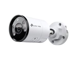 VIGI Insight S355 - Cámara de Red Tipo Bala a Todo Color para Exteriores de 5 MP, Compatible con PoE, cámara CCTV para Exteriores de súper Alta definición, análisis de Personas y vehículos
