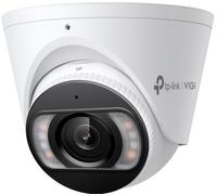 VIGI Insight S445 - Cámara de Red de torreta a Todo Color de 4 MP, Soporte PoE, cámara CCTV Super HD, análisis de Personas y vehículos, clasificación de Humanos y vehículos, Defensa Activa y Audio