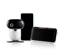 Motorola Nursery PIP1710 Connect - Vigilabebés Wi-Fi con Cámara HD Motorizada y Pantalla Táctil de 5” | Detección y Traducción de Llanto, App Motorola Bebé, Visión Nocturna, Montaje para Cuna