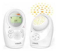 Vigilabebés VTech DM1212 Blanco - Luz Nocturna Proyector Alcance 460 m 5 Nanas