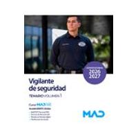 Vigilante de seguridad. Temario. Volumen 1. Ministerio del Interior